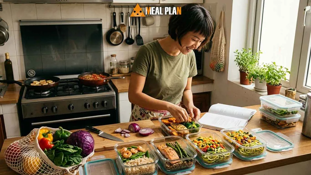 Thực đơn mẫu 200 kcal ngày tại nhà