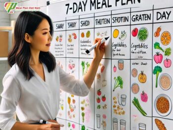 Cùng lên kế hoạch giảm cân với thực đơn 7 ngày