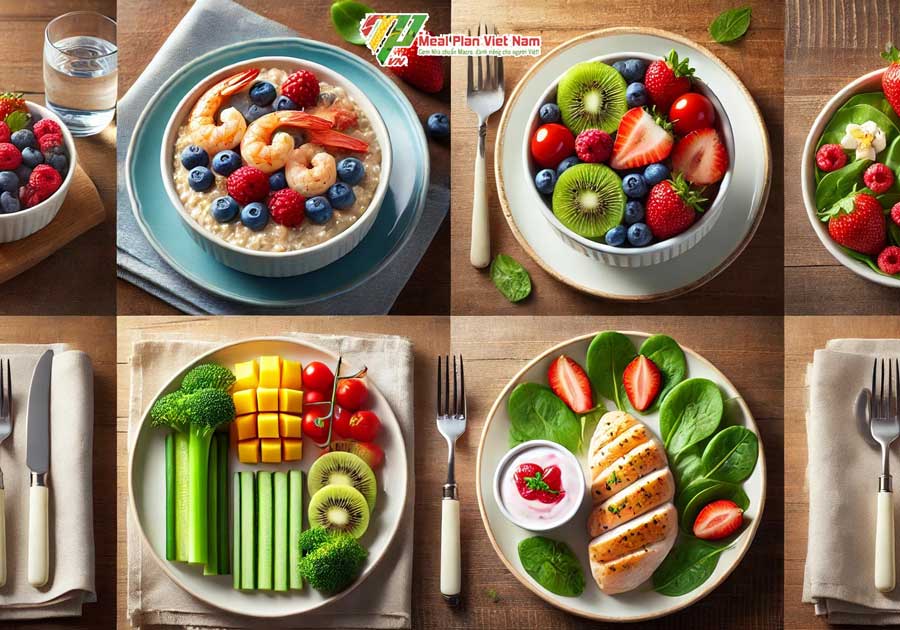 Thực đơn 7 ngày trong tuần đơn giản, tiết kiệm cho 1 người